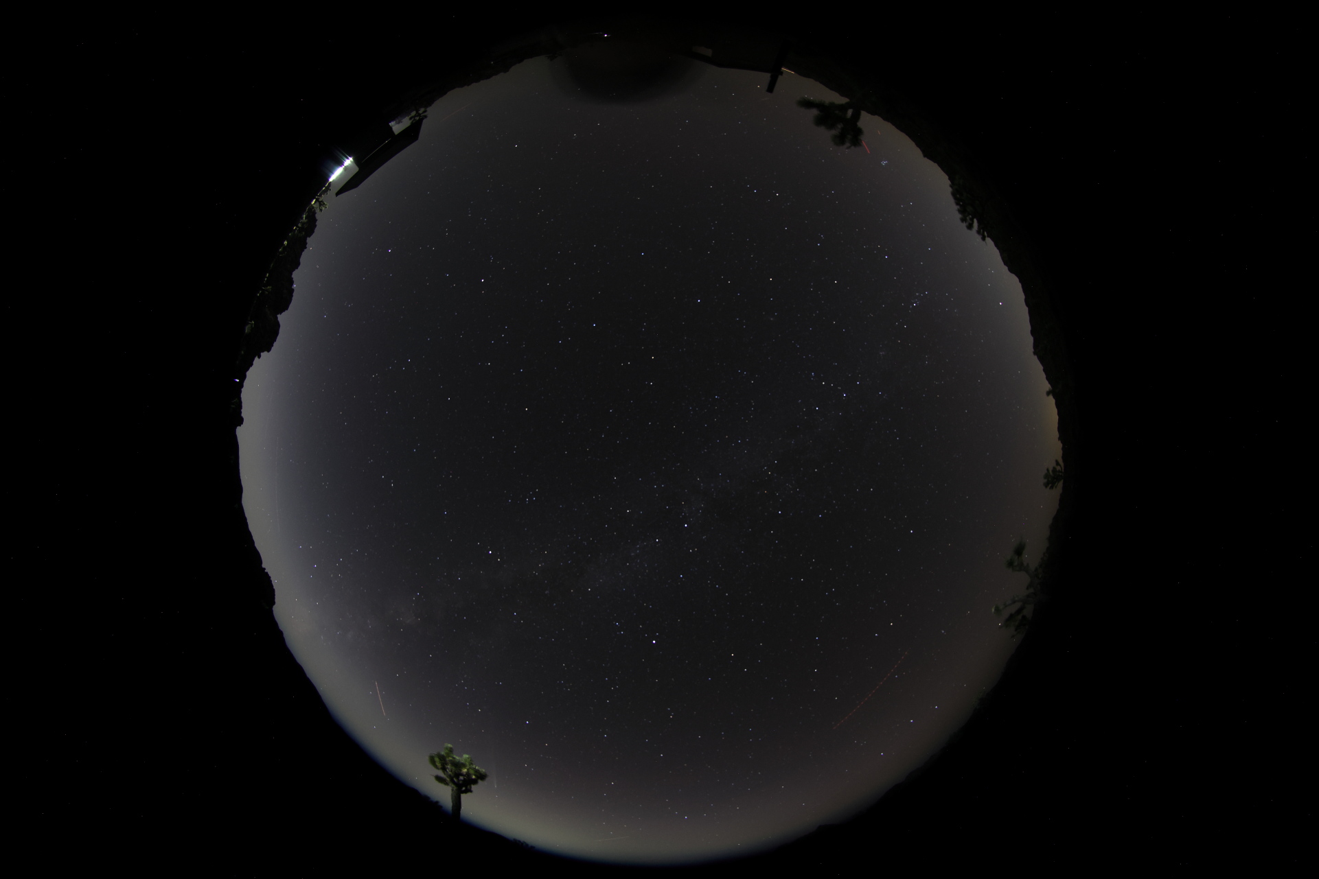 180 Degree view of the sky in Joshua Tree (Oct 20, 2024)