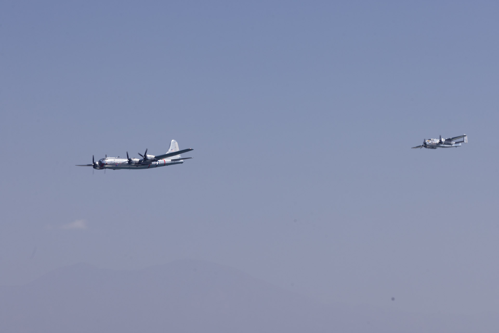 B-29 Superfortress and B-25 "Guardian of Freedom" (Oct 5, 2025)
